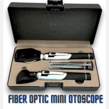 PROFESSIONAL ENT Fiber Optic Mini Otoscope and Ophthalmoscope Diagnostic Set