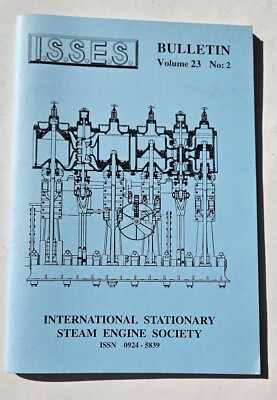 #ad international stationary steam engine society bulletin Summer 2001 60 pages $8.95