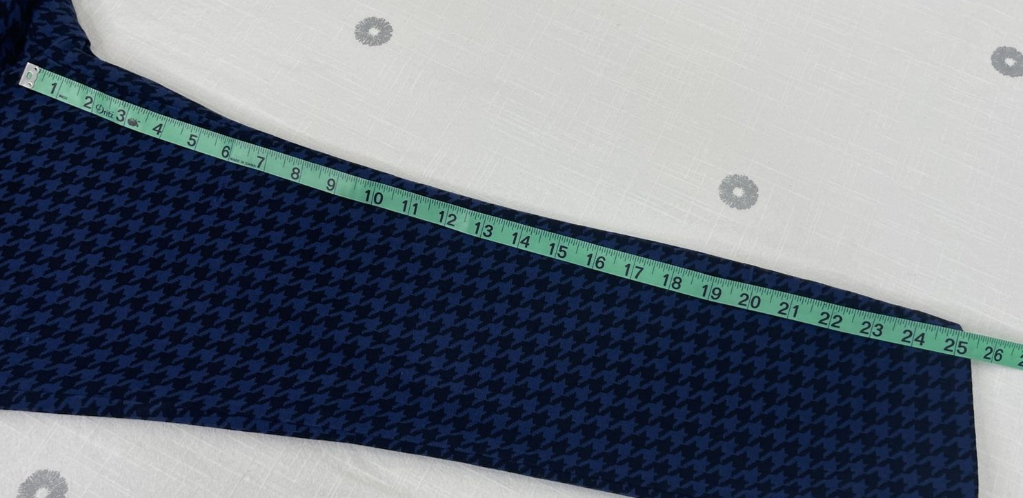 Old Navy Pixie Stretch Black / Blue Houndstooth C… - image 7