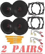 4 | JBL Stage3 Series 2Way 6.5" Front/Rear Car Speakers for 2011-2015 Kia Optima