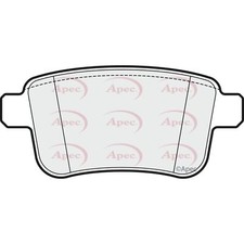 Brake Pads Set For Renault Kangoo/Grand Kangoo KW0/1 1.5 Blue dCi 95 Apec Rear