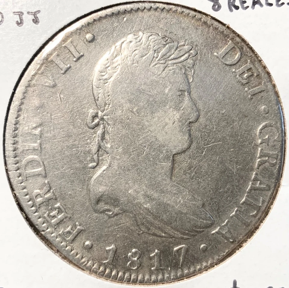 1817 Mo JJ Mexico 8 Reales - Image 3 of 4