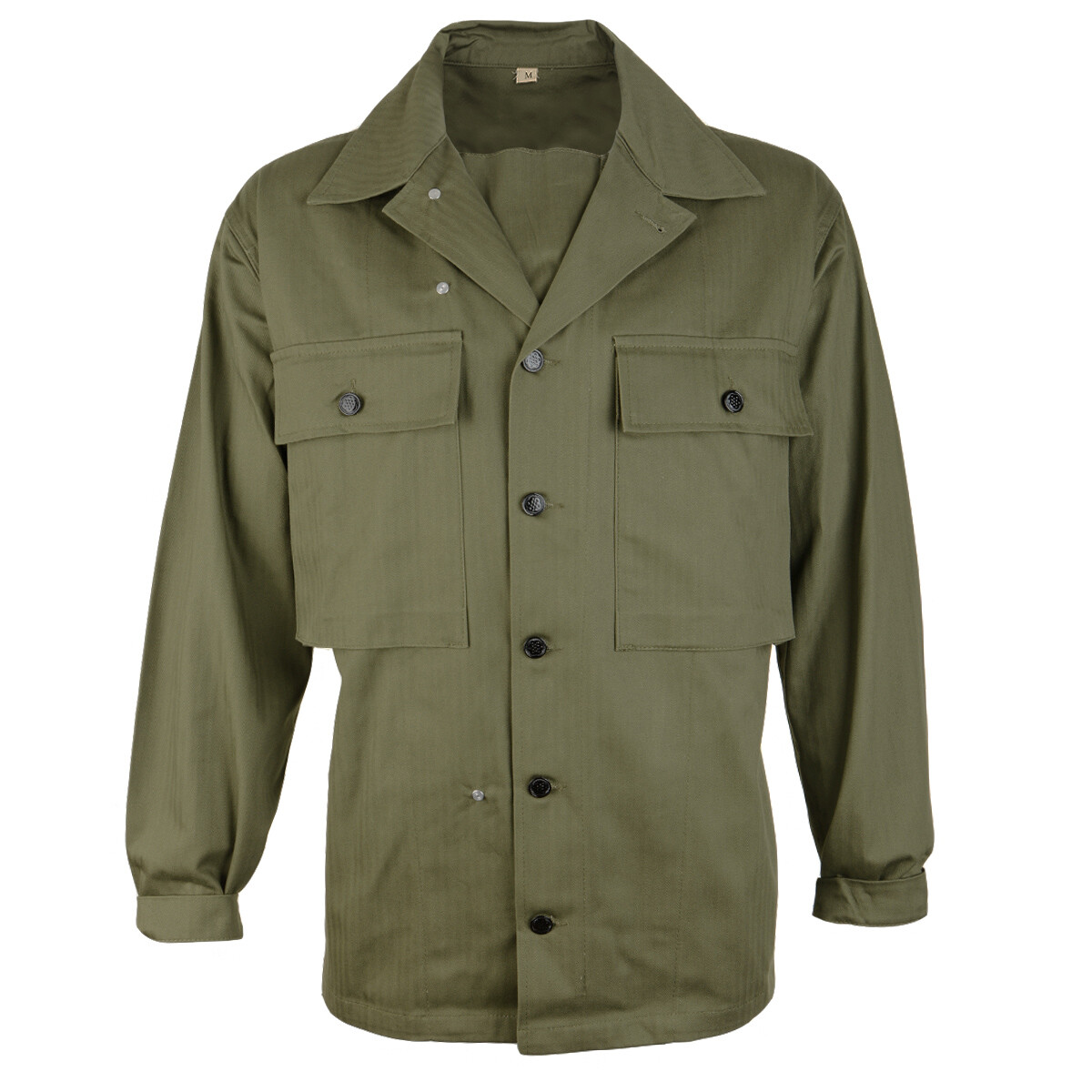 WW2 US Army HBT OD7 Jacket  Reproduction American Olive Drab