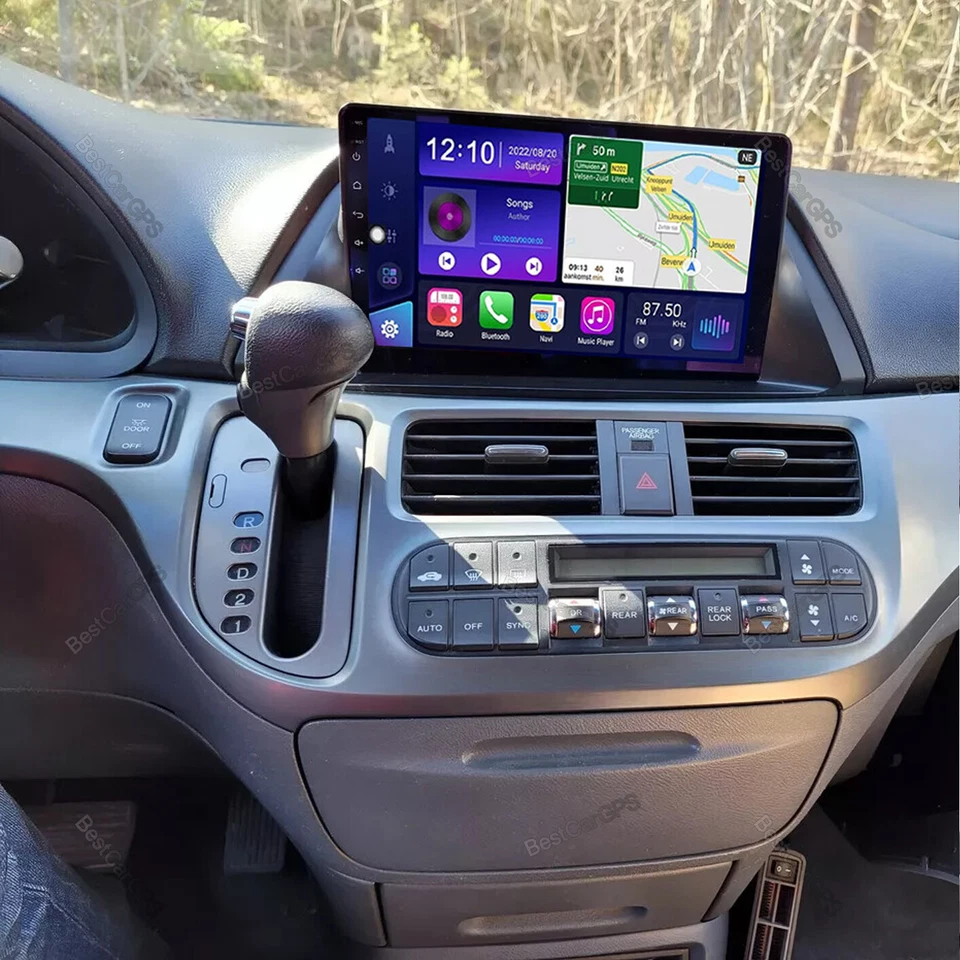 For Honda Odyssey 2005-2010 Android 14 Car Stereo Radio GPS Navi BT CarPlay 64GB - Image 2 of 4