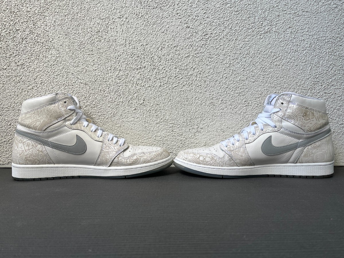 Size 15 - Air Jordan 1 Retro OG High Laser for sale online | eBay