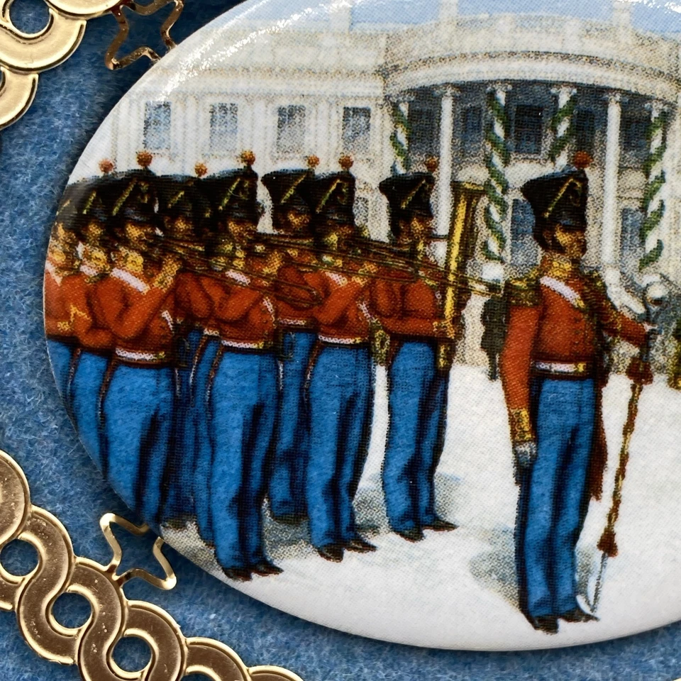 Adorno de Navidad de la Asociación Histórica de la Casa Blanca 1994 con caja original Foto 4 de 4