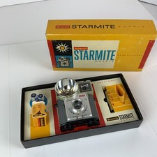 Brownie Starmite Outfit - Kodak- In Original Box W/ 2 Vintage Eveready Batteries