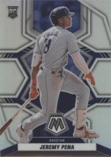2022 Panini Mosaic - Rookies Jeremy Pena #270 Silver Prizm (RC)