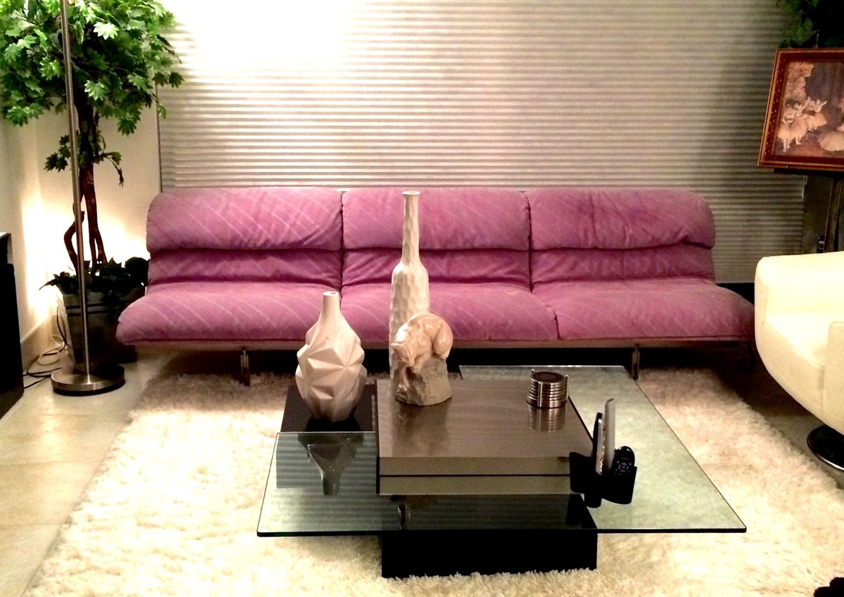 SAPORITI ITALIA, ORIGINAL MISSONI SUEDE WAVE SOFA, by SAPORITI ITALIA, ORIGINAL MISSONI SUEDE WAVE SOFA, by