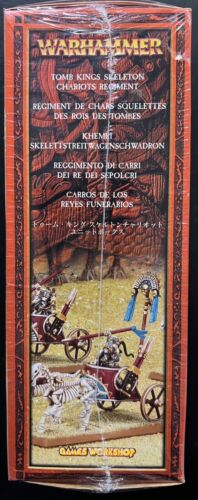 Warhammer Tomb Kings Skeleton Chariots Regiment (2002) Vintage Rare NIB OOP NOS - Picture 3 of 6