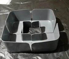 Sleep Number Plastic Bed Corners Mattress Foam Lock King Queen Set Of 4 Gray