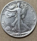 1929-S WALKING LIBERTY HALF DOLLAR, VF+/EF, BETTER DATE