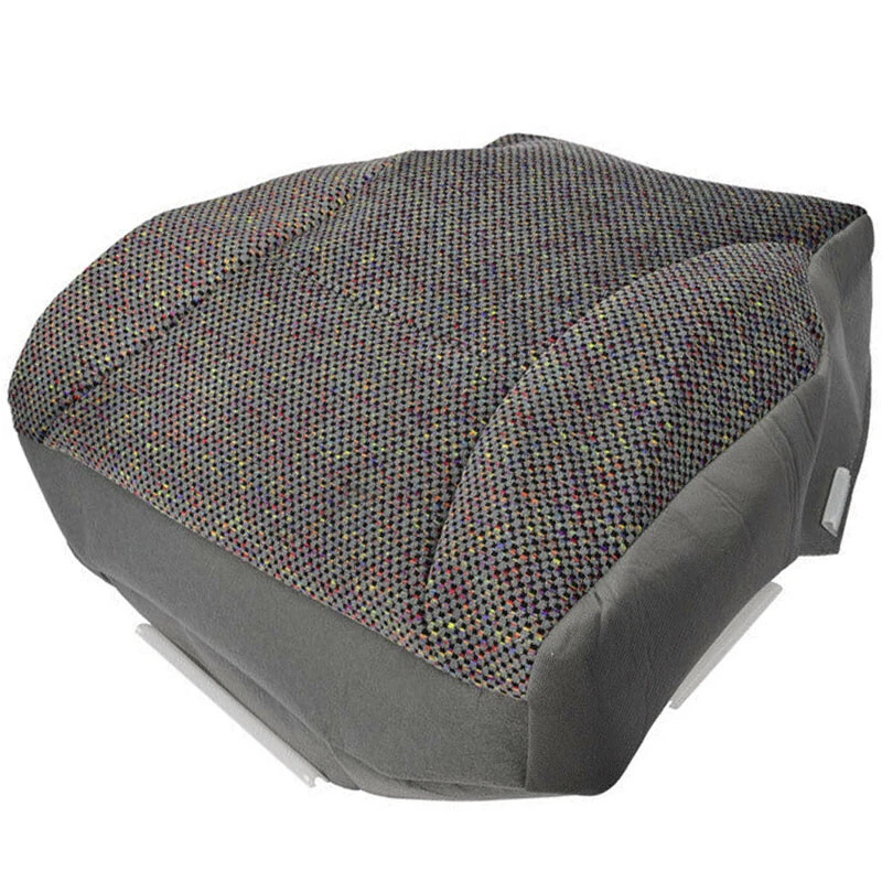 Cubierta de asiento de tela inferior del conductor gris oscuro para Dodge Ram 1500 2500 3500 1998-2002 Foto 2 de 4