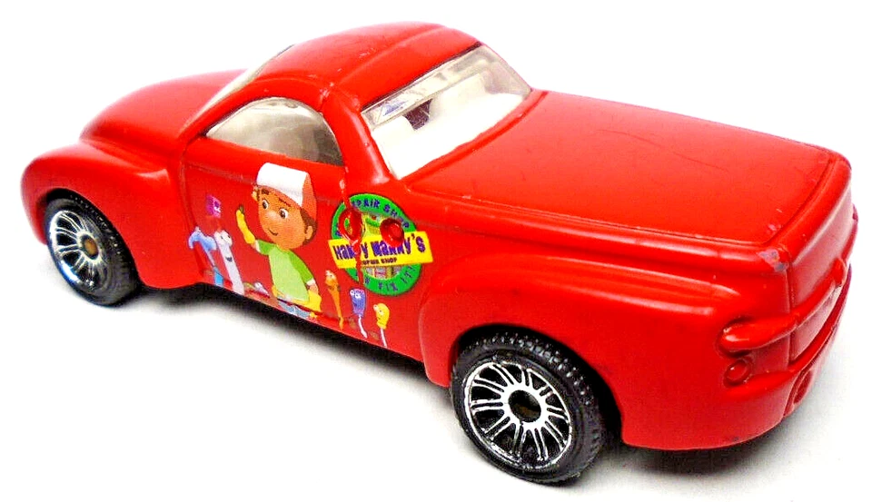 Chevrolet SSR 2001 Matchbox Disney Handy Manny's Diecast camioneta pickup 2 7/8" Foto 3 de 4