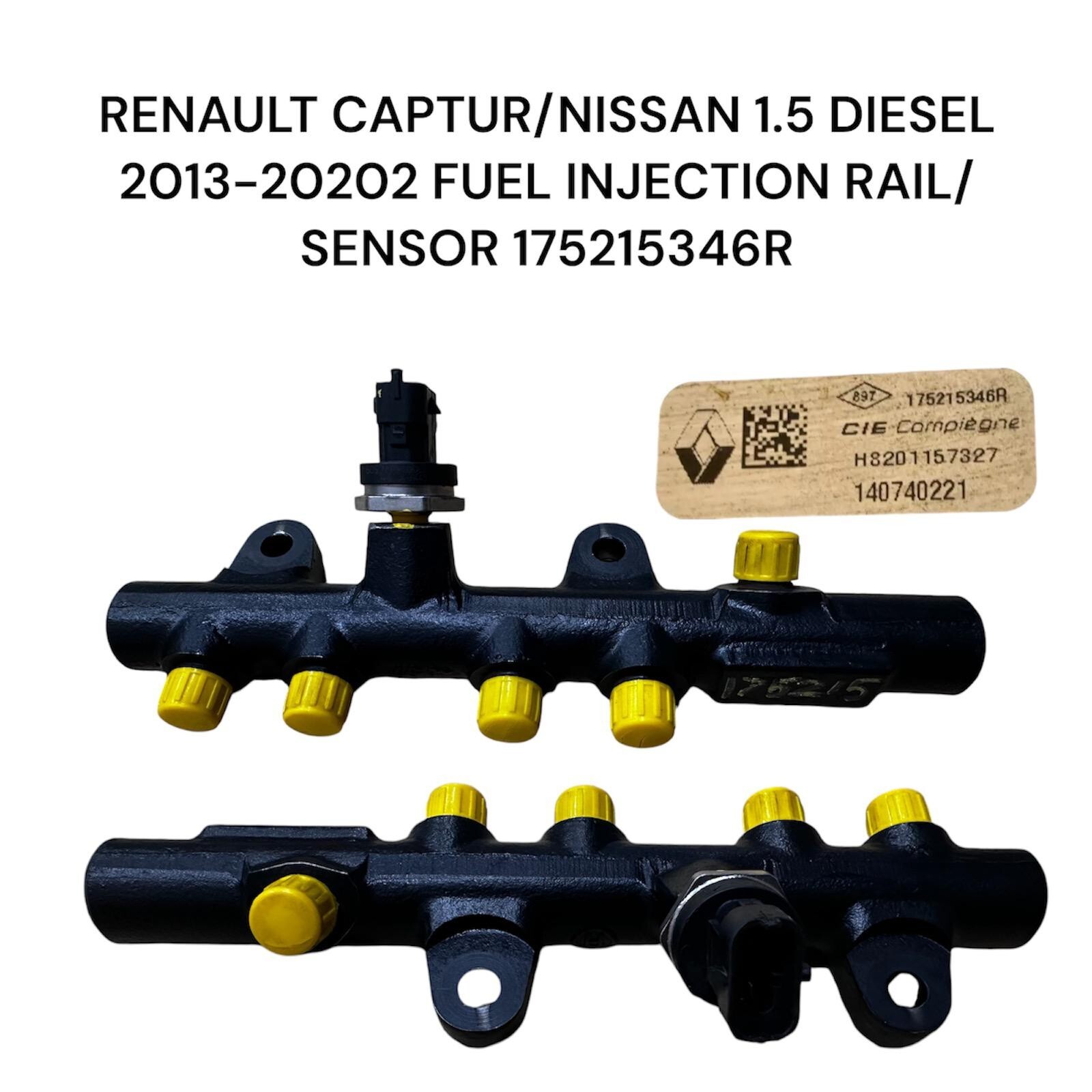 DIESEL INJECTION RAIL FOR DACIA, RENAULT MEGANNE III 1.5 - 175215346R
