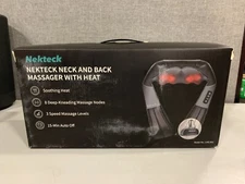 Nekteck Shiatsu Neck and Back Massager with Heat (LMS-801)