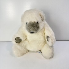 Dakin Polar Bear Plush 1982 Vintage Animal Toy Arctic Wildlife Felt Paws Rare