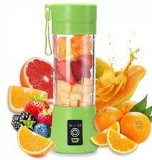 Portable Blender Personal Mini Mixer Protein Shakes Juicer Cup USB Rechargeable