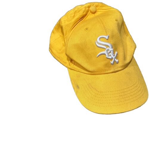 OC Sports Chicago White Sox's Youth Adjustable Rare Yellow Hat