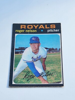 1971 Opc O-pee-chee Roger Nelson Royals Set Break Rare Vintage Higher Numbers