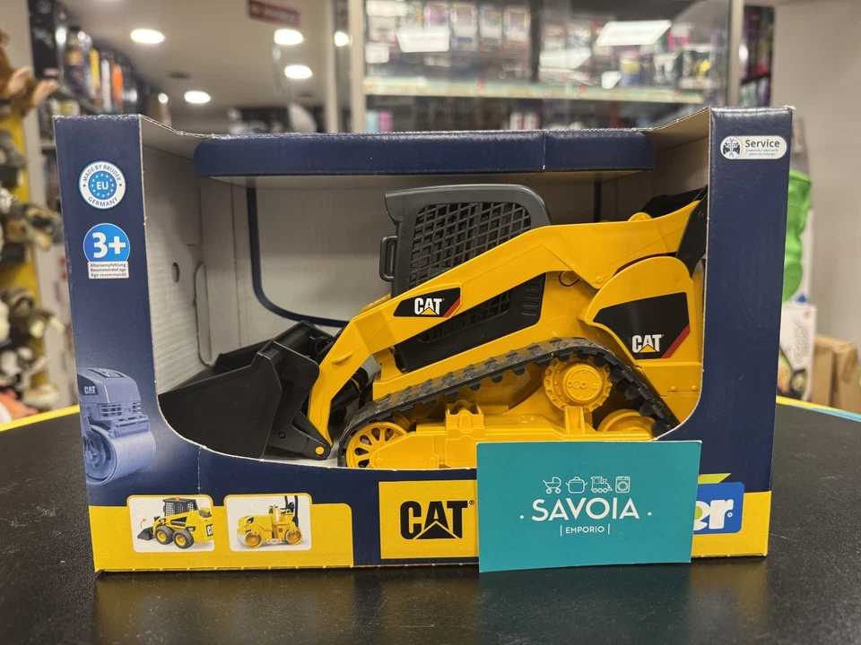 BRUDER 02136- scala 1:16 - PALA CINGOLATA COMPATTA CAT - NUOVO- SIGILLATO - Immagine 2 di 4