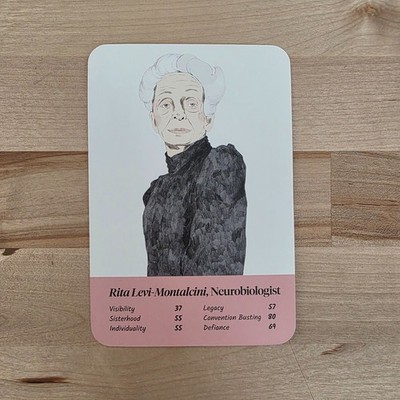 RITA LEVI-MONTALCINI, NEUROBIOLOGIST ~Fantastic Women: A Top Score Game - SINGLE
