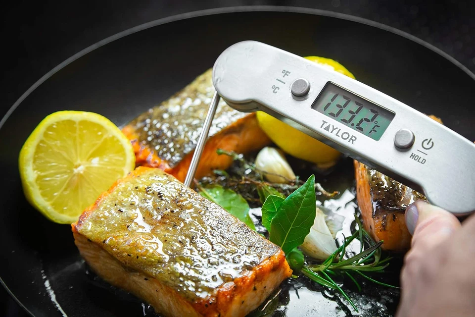 Folding Meat Thermometer Probe with Instant Read Digital Display, 18/8 Stainles - Image 4 of 4