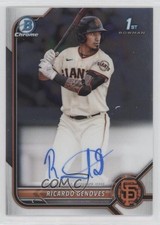 2022 Bowman Chrome Prospect Auto Ricardo Genoves #CPA-RGV Auto 0a3b