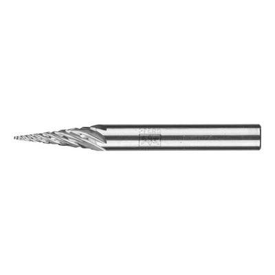 PFERD TOOLS Hartmetall Hochleistungsfrässtift STEEL Spitzkegel SKM Ø 06x18 mm