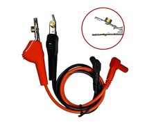 MVTL510, Bed of Nails Alligator Multimeter Test Leads w/ Shielded Banana Plugs