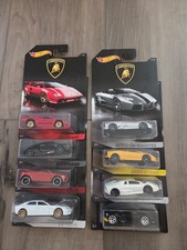 Hot Wheels 2016 Walmart Exclusive Lamborghini Series Cars Complete Set of 8