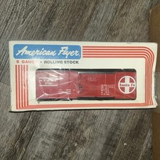 American Flyer S Gauge Santa Fe Box Car. 4-9700