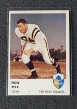 1961 Fleer - Ron Mix #162