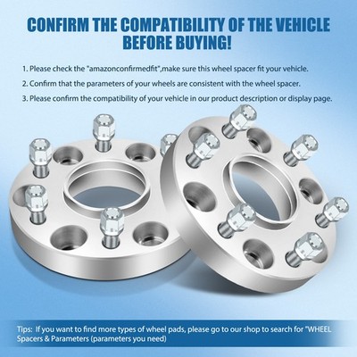 6x5.5 Hub Centric Wheel Spacers 2 Inch For Nissan Armada Titan XD Infiniti QX80