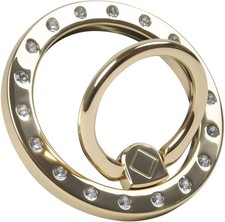 Magnetic Phone Ring for MagSafe Grip Super Magnet Stylish Twinkle Gold