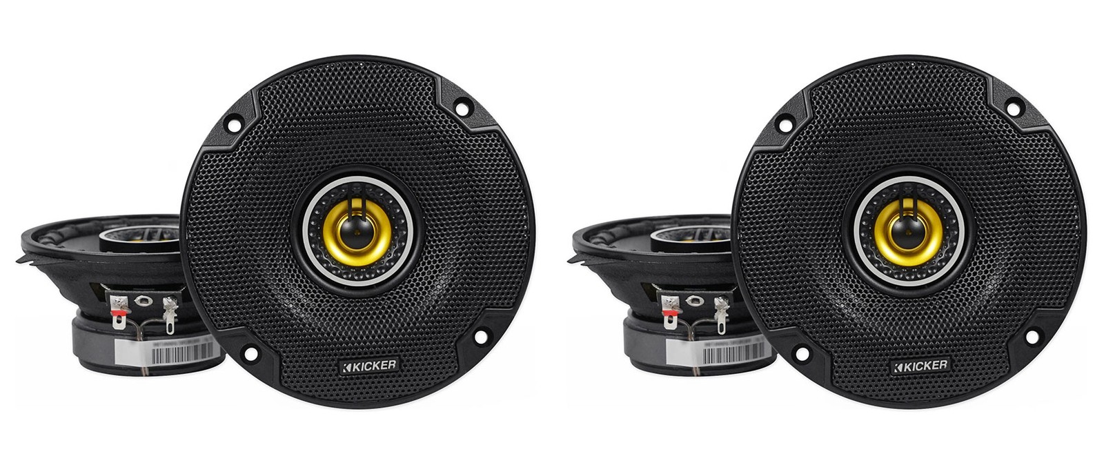 4 KICKER 46CSC44 - 4 300-ваттных 4-омных 2-полосных автомобильных Аудио-коаксиальных динамика CSC44 2429000₽