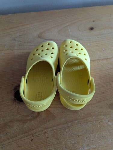 Crocs gelbe Clogs Größe C11 Kinder/Kleinkind - Bild 2 von 8