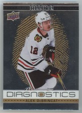 2020-21 Upper Deck Allure Diagnostics Black & Green Autographs Alex DeBrincat