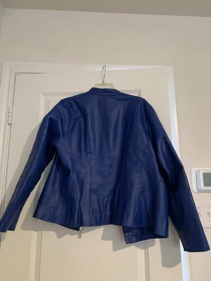 16女式Jessica London皮夹克 — 第 2/3 张图片