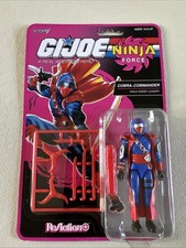 Super 7 Reaction G.I. Joe Ninja Force Cobra Commander Target Exclusive.