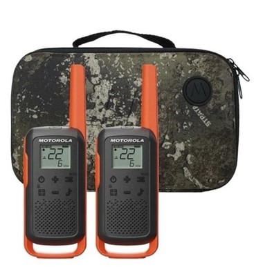 MOTOROLA Talkabout Two-way radios, Up to 25 mile range, Rechargeable, New