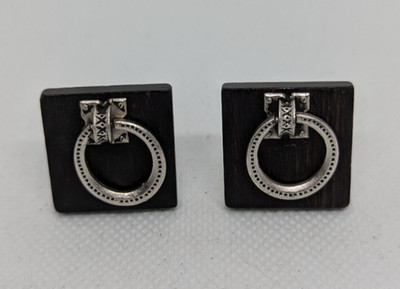 Vintage Swank Linkwood Door Knocker Cuff Links