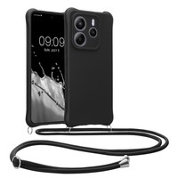HüLle FüR Xiaomi Redmi Note 14 5G Nicht FüR 4G Mit UmhäNgekette Handy Cover Case