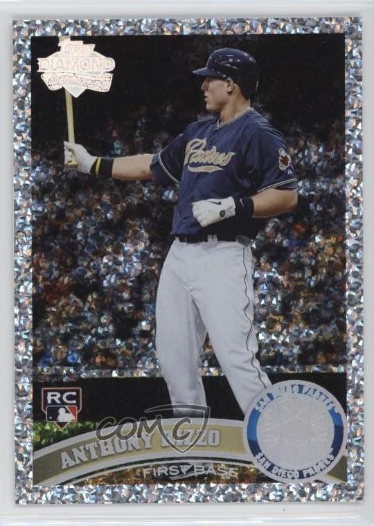 2011 Topps Update Platinum Diamond Anniversary Anthony Rizzo #US55 09if