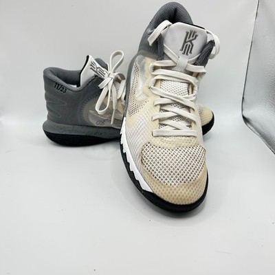 Nike Kyrie Flytrap 5 Kids Basketball Shoes Grey White DD0340-102 Size 3.5Y