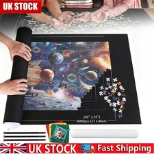 Puzzle Roll Jigsaw Storage Felt Mat Jigroll Up To 3000x Material w/ Storage Bag