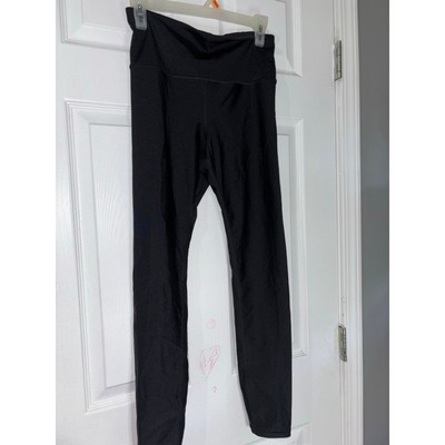 Athleta Womens Black Elation Shine Tight Legging Lustine Elation Size M