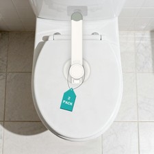 Baby Toilet Safety Locks 2 Pack Childproof Toilet Seat Lock  Baby Safety Pr...