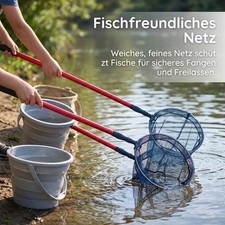 Teleskop Kescher für Kinder, für Abenteuer - zum Spielen