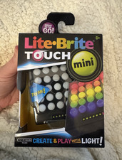 New Lite-Brite Touch Mini Create Play with Light Toy, Ages 6 , Age Level 4-7